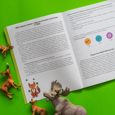 Монтессори: мир достижений. Моя первая книга с фантастическими наклейками. В лесу Монтессори: мир достижений. Моя первая книга с фантастическими наклейками. В лесу