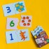 Пазлы-половинки. Учим цифры