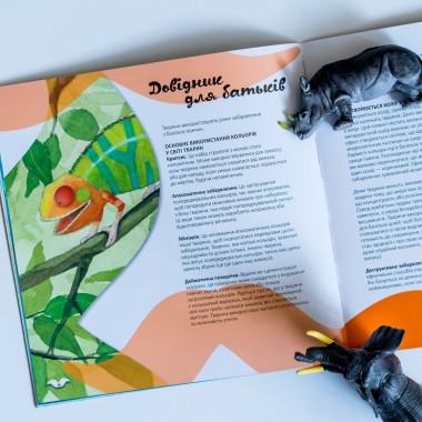 Узнавай о мире вместе с нами! Цвета в мире животных