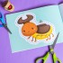 Вырезалки для самых маленьких. Разноцветные насекомые Вырезалки для самых маленьких. Разноцветные насекомые