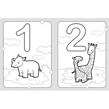 Раскраска для самых маленьких. Раскрась цифры Раскраска для самых маленьких. Раскрась цифры