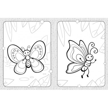 Раскраска для самых маленьких. Микромир насекомых