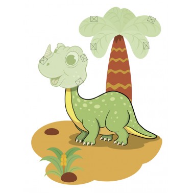 Объемные аппликации. Диномир Объемные аппликации. Диномир