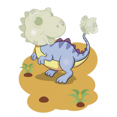 Объемные аппликации. Диномир Объемные аппликации. Диномир