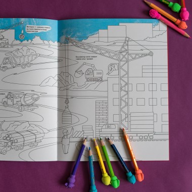 Красивая раскраска. Транспорт Красивая раскраска. Транспорт