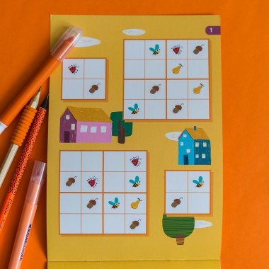 ДжоIQ с наклейками. Судоку ДжоIQ с наклейками. Судоку