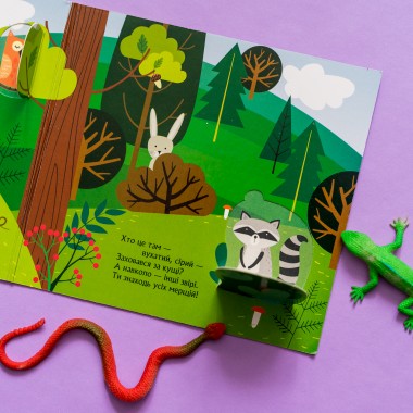 Книжка с окошками. Кто спрятался в лесу Книжка с окошками. Кто спрятался в лесу