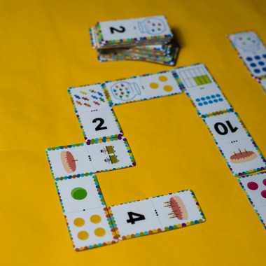 Математическое домино. Считаем в пределах 10