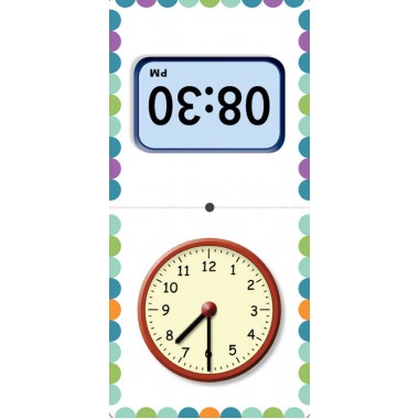 Математическое домино. Изучаем время