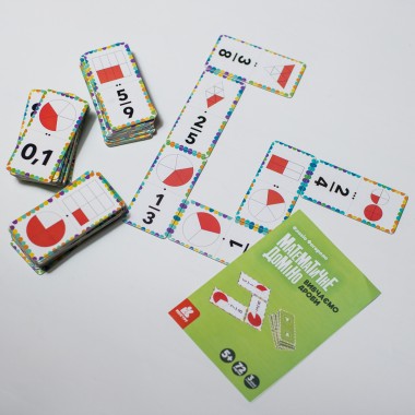 Математическое домино. Изучаем дроби Математическое домино. Изучаем дроби