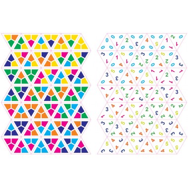 Тримино. Цифры и цвета