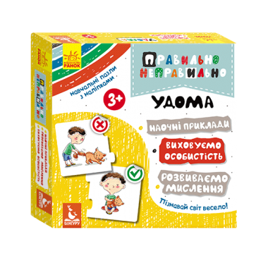 Правильно-неправильно. Дома